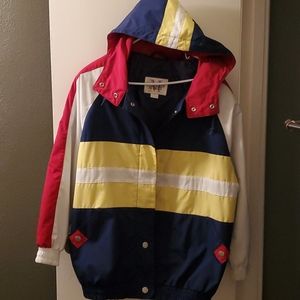 Mulberry Street 90's Colorful LG Windbreaker